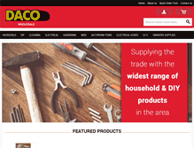 Tablet Screenshot of dacowholesale.co.uk